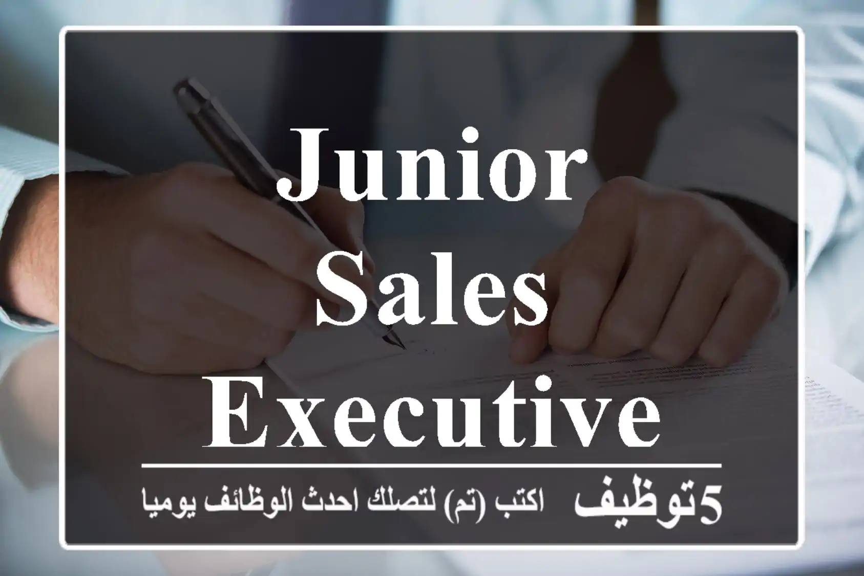 Junior sales executive